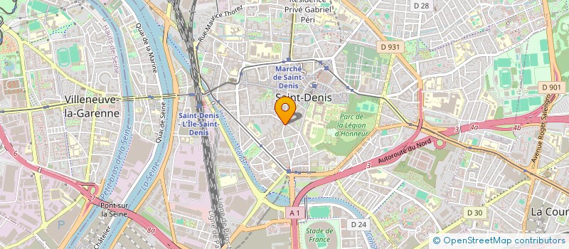 localisation de l'entreprise CAPPADOCE à SAINT-DENIS