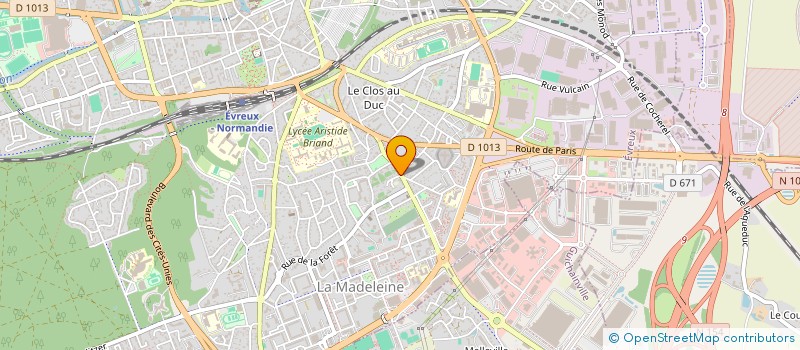 localisation de l'entreprise CAPPADOCE  EVREUX