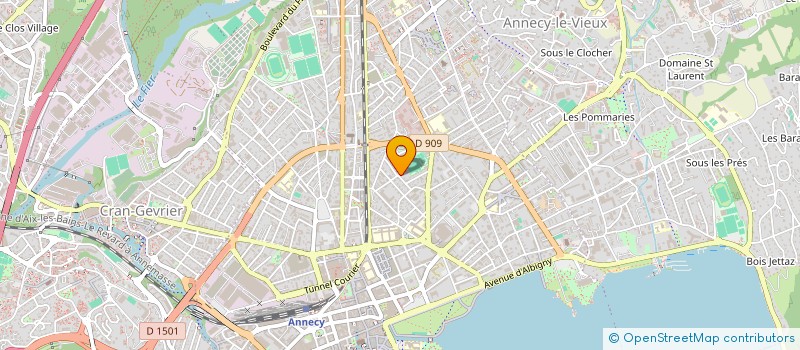 localisation de l'entreprise CAPPAL à ANNECY