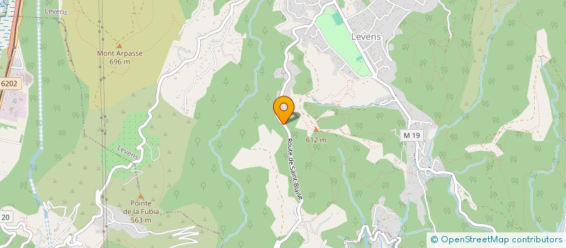 localisation de l'entreprise CAPPARIS  LEVENS