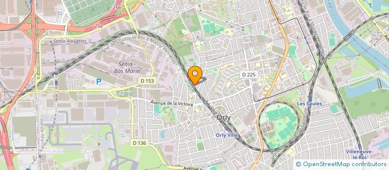 localisation de l'entreprise CAPPAS  ORLY