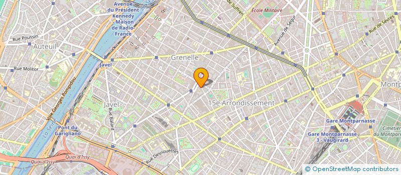 localisation de l'entreprise CAPPE-KUZMAK  PARIS