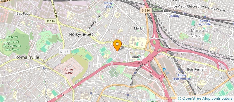 localisation de l'entreprise CAPPEDS à NOISY-LE-SEC