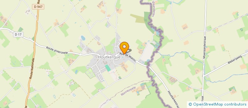 localisation de l'entreprise CAPPELAERE à HOUTKERQUE