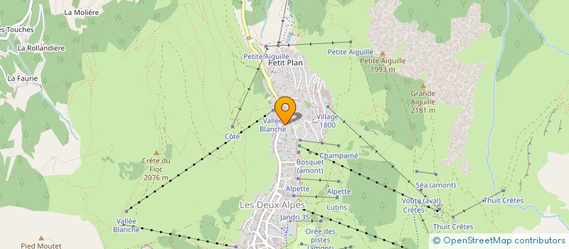 localisation de l'entreprise CAPPELLETI-JULIA à LES DEUX ALPES