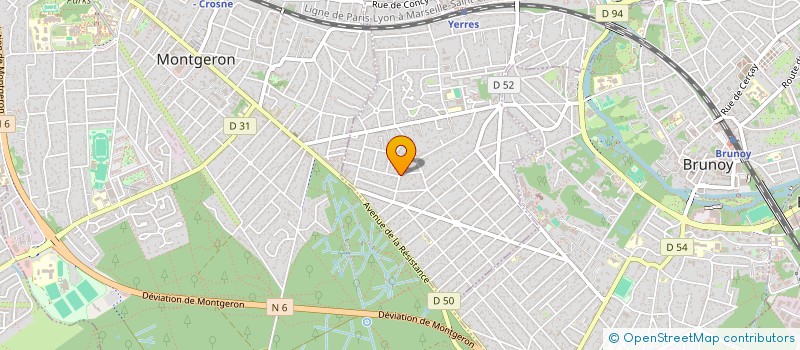 localisation de l'entreprise CAPPELLI DI SOPRA  YERRES