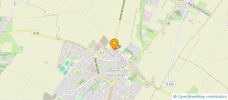 localisation de l'entreprise CAPPELLOTTO FRANCE à DOUVRES-LA-DELIVRANDE