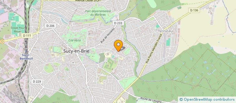 localisation de l'entreprise CAPPES  SUCY-EN-BRIE