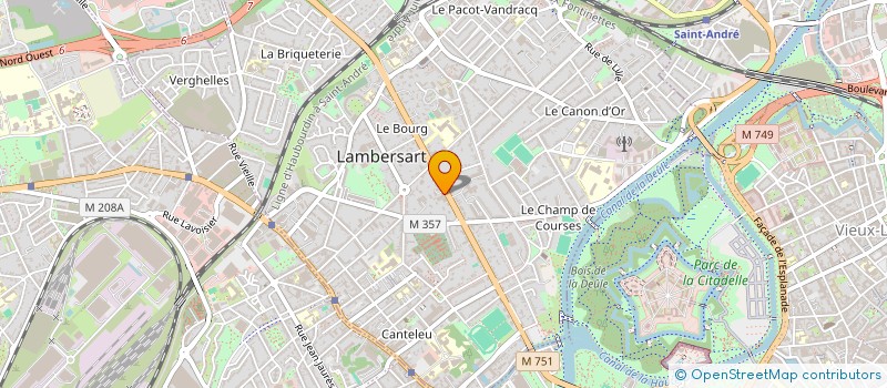 localisation de l'entreprise CAPPESTIA à LAMBERSART