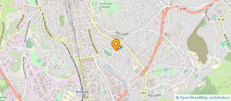 localisation de l'entreprise CAPPIEE  SAINT-ETIENNE