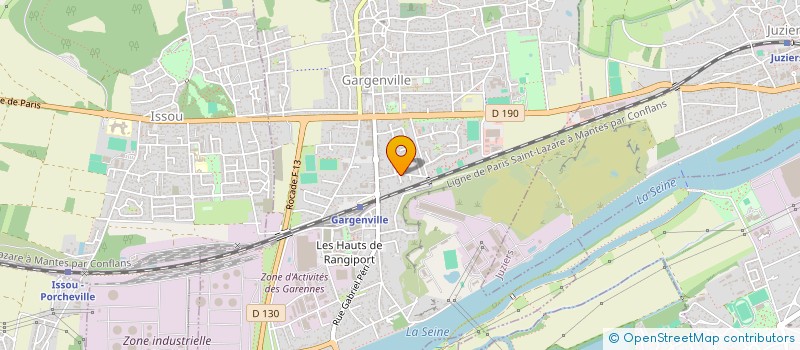 localisation de l'entreprise CAPPIX  GARGENVILLE