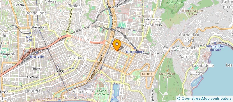 localisation de l'entreprise CAPRA à NICE