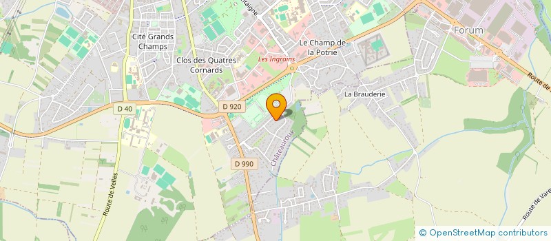 localisation de l'entreprise CAPRA à CHATEAUROUX