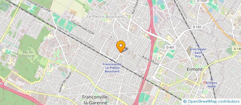 localisation de l'entreprise CAPRA  AUVERS-SUR-OISE