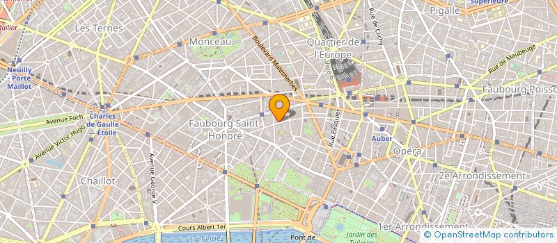 localisation de l'entreprise CAPRA à PARIS