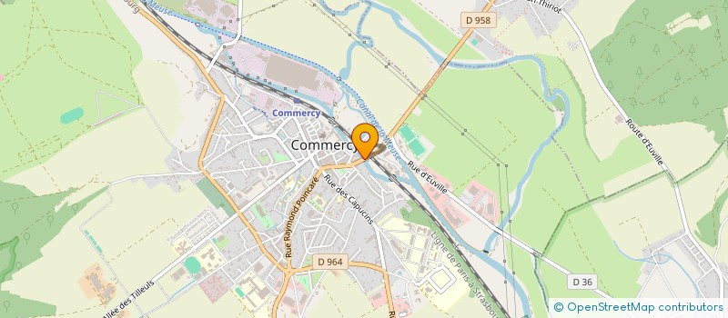 localisation de l'entreprise CAPRA PIZZA à COMMERCY