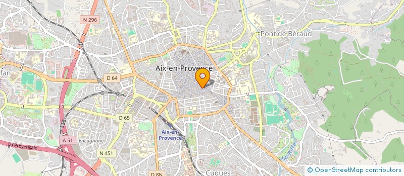 localisation de l'entreprise CAPRAIX à AIX-EN-PROVENCE
