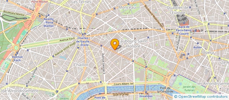 localisation de l'entreprise CAPRANA à PARIS