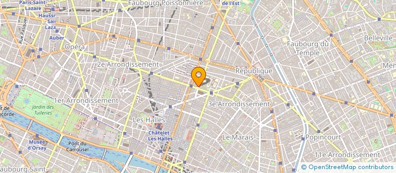 localisation de l'entreprise CAPRHOR  PARIS