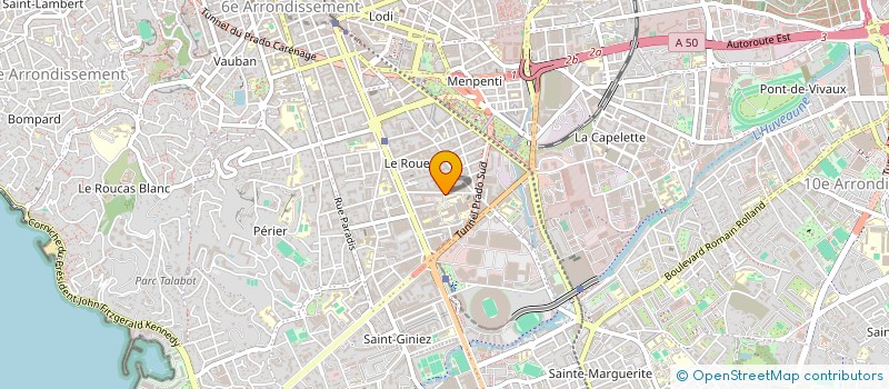 localisation de l'entreprise CAPRI  MARSEILLE