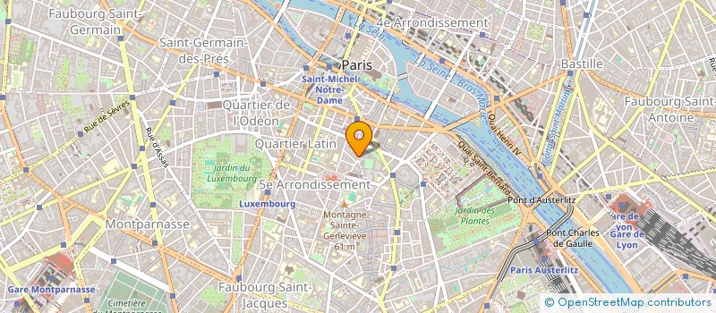 localisation de l'entreprise CAPRI  PARIS