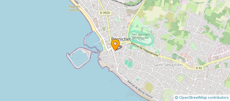 localisation de l'entreprise CAPRI à PORNICHET