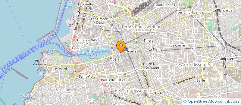 localisation de l'entreprise CAPRI à MARSEILLE