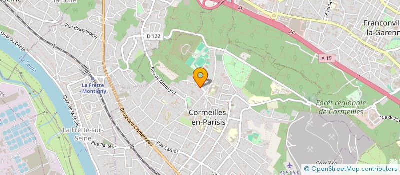 localisation de l'entreprise CAPRI-EXO à CORMEILLES-EN-PARISIS