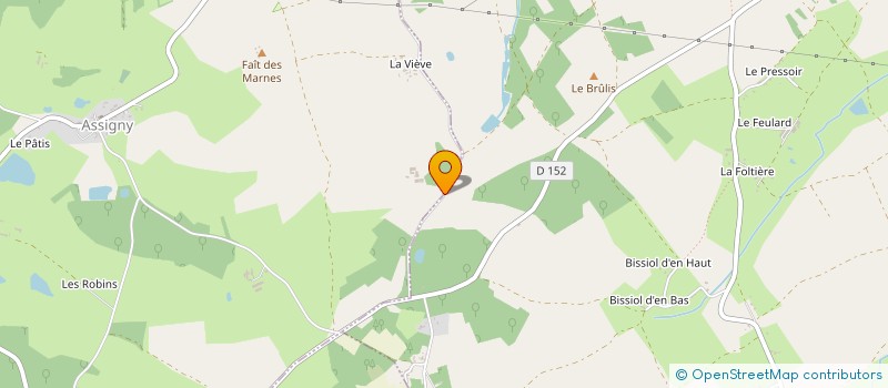 localisation de l'entreprise CAPRI MARNES  ASSIGNY