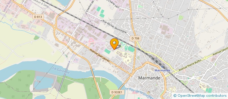 localisation de l'entreprise CAPRI-TERM à MARMANDE