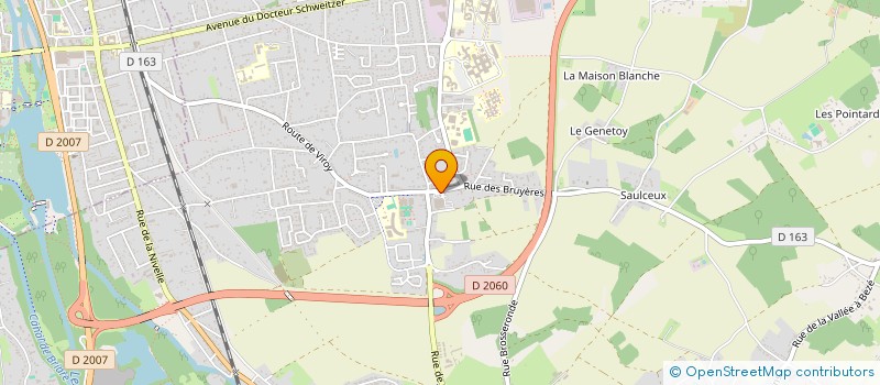 localisation de l'entreprise CAPRIBAL à AMILLY
