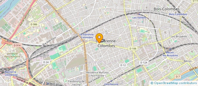 localisation de l'entreprise CAPRICCIO REPUBLIQUE à LA GARENNE-COLOMBES