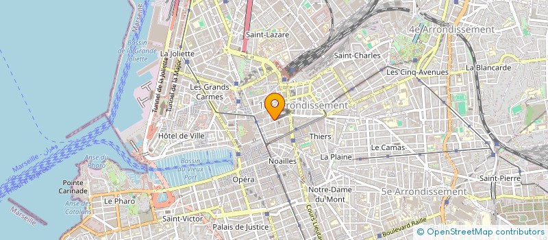 localisation de l'entreprise CAPRICE à MARSEILLE