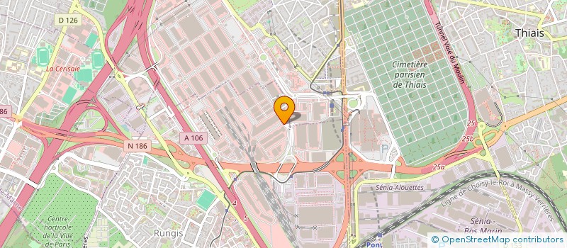 localisation de l'entreprise CAPRICE DE FRUITS  RUNGIS