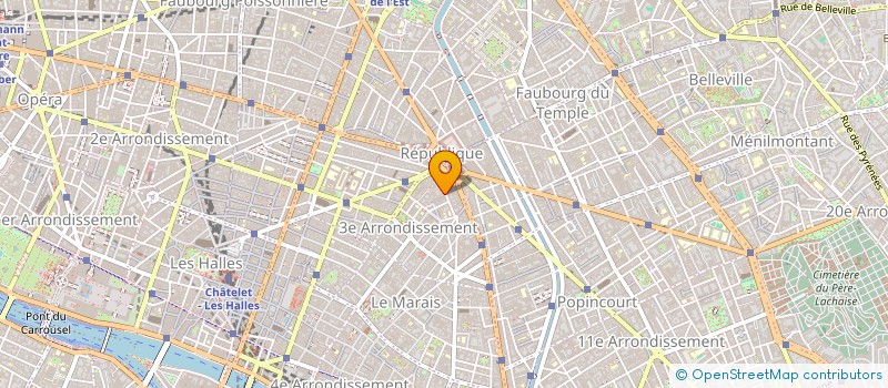 localisation de l'entreprise CAPRICE DIFFUSION  PARIS