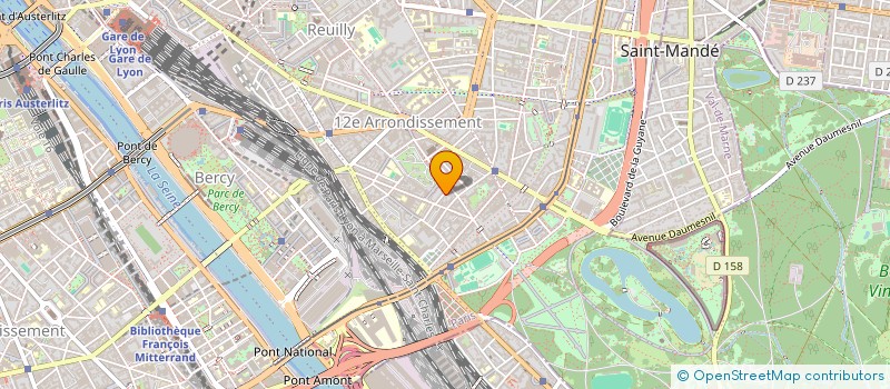 localisation de l'entreprise CAPRICE DU CHIEN  PARIS