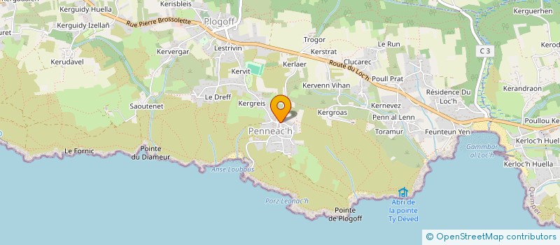 localisation de l'entreprise CAPRICES  AUDIERNE