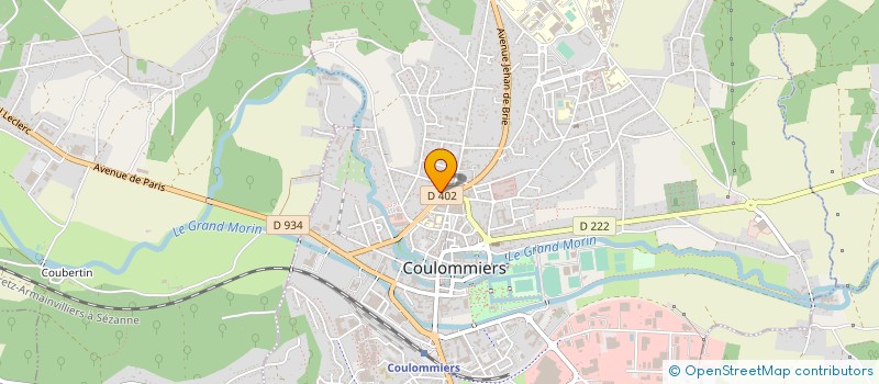localisation de l'entreprise CAPRICES à COULOMMIERS