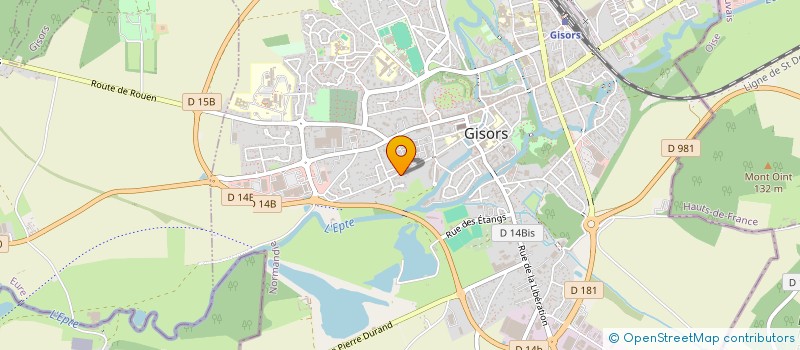 localisation de l'entreprise CAPRICES D'ARTISANS à GISORS