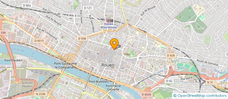 localisation de l'entreprise CAPRICES D'ENFANTS  ROUEN