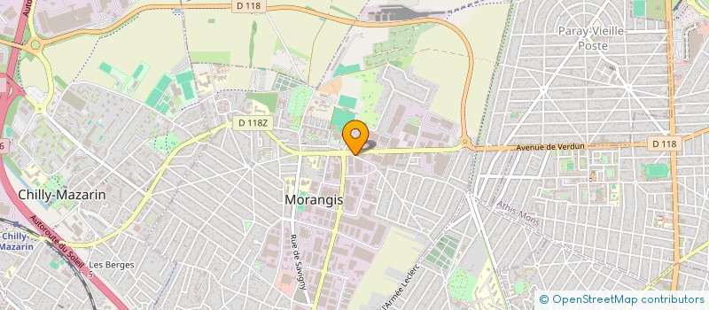 localisation de l'entreprise CAPRICIOSA à MORANGIS