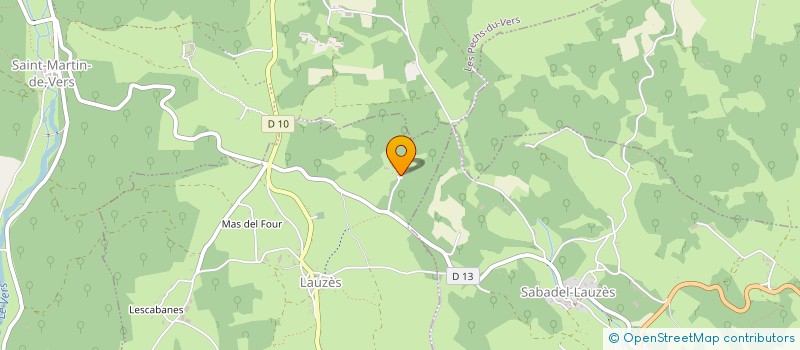 localisation de l'entreprise CAPRICORNE  LAUZES