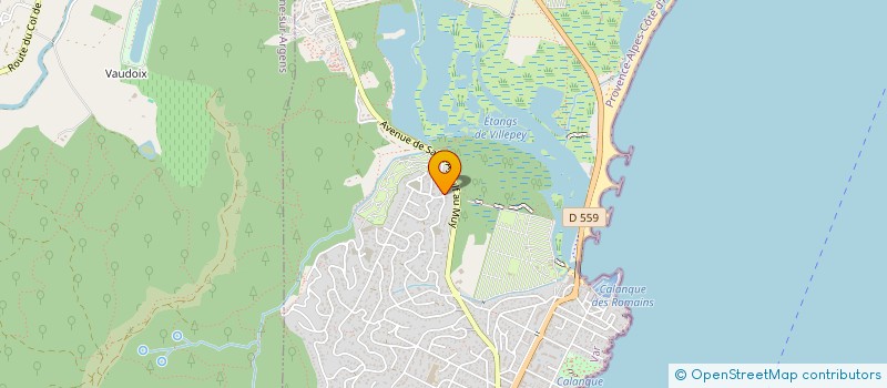 localisation de l'entreprise CAPRICORNE à FREJUS