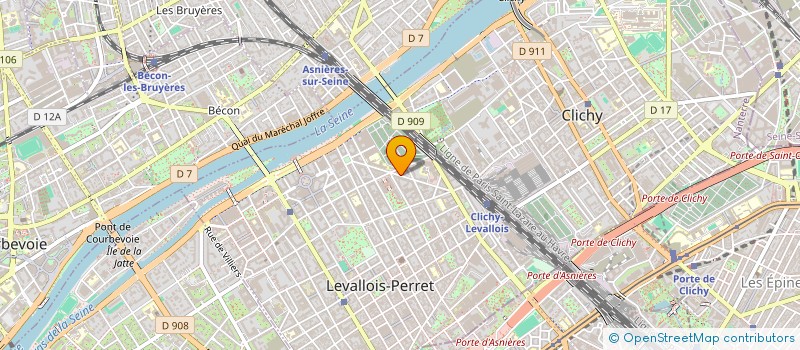 localisation de l'entreprise CAPRICORNE MANAGEMENT à LEVALLOIS PERRET