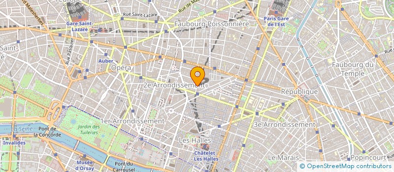 localisation de l'entreprise CAPRICORNE PROPRETE à PARIS