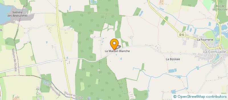 localisation de l'entreprise CAPRILAP à VAL D'ERDRE-AUXENCE