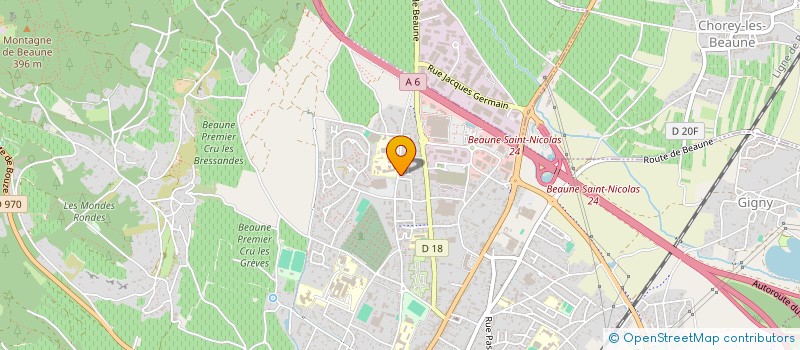 localisation de l'entreprise CAPRILUXURY DI VINCENZO DE FILIPPO à BEAUNE