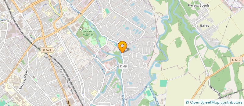 localisation de l'entreprise CAPRIN  SAINT-JULIEN-LES-VILLAS