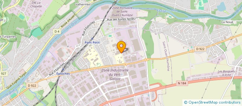 localisation de l'entreprise CAPRINT à SAINT-OUEN-L'AUMONE