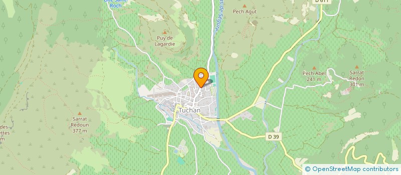 localisation de l'entreprise CAPRIOLES  ROUFFIAC-DES-CORBIERES